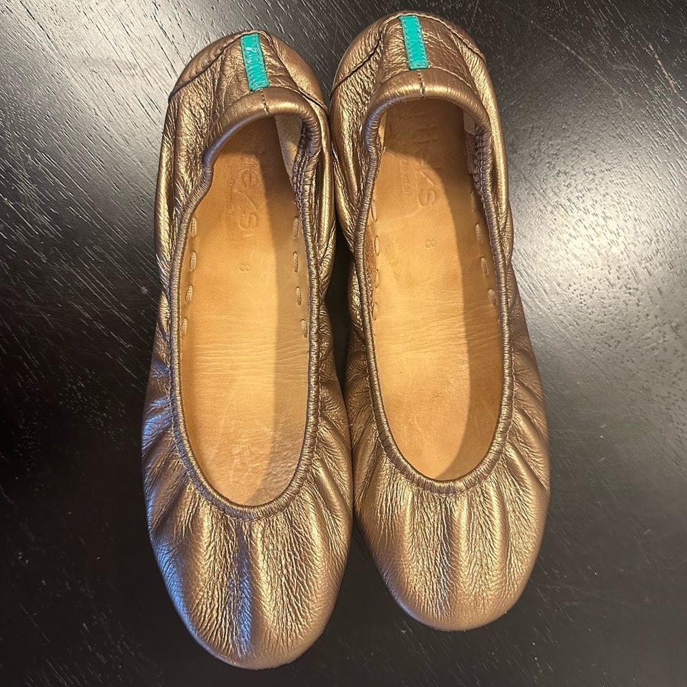 Tieks in Metallic Bronze - 8